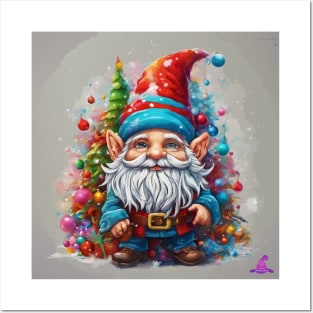 CHRISTMAS GNOME Posters and Art